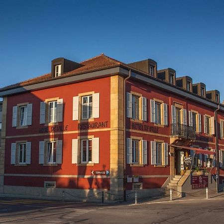 Hotel De Ville D'Yvonand Extérieur photo